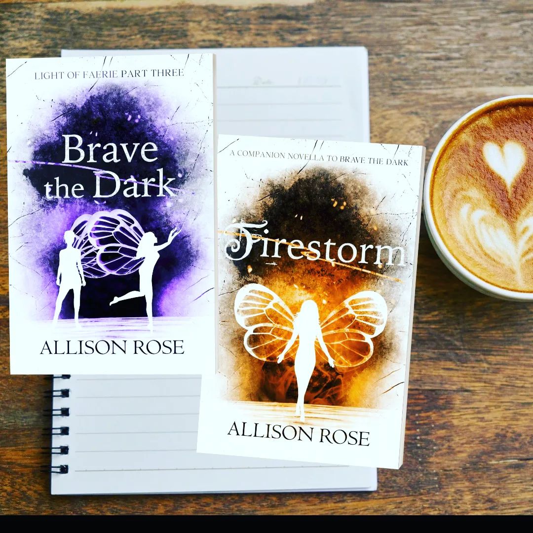 I can't stand how pretty these covers turned out! 😍

Brave the Dark is the third and final installment of the Light of Faerie series, and Firestorm is its companion villain novella.

Wow, are these books a journey! 

Both are releasing Feb 19, 2023.

ARC sign-ups are in my bio. (I'm willing to send out the previous books if you haven't read them.)

Or you can pre-order now on Amazon (🔗 also in bio)

What to expect from this YA fantasy series:
🧚‍♀️ fae courts
🧚‍♀️ multiple POVs, including villain's 
🧚‍♀️ fast paced
🧚‍♀️ found family
🧚‍♀️ tons of sister and mother drama
🧚‍♀️ diabolic villain
🧚‍♀️ fade-to-black romance 
🧚‍♀️ unique partnerships 
🧚‍♀️ elemental magic 
🧚‍♀️ epic plot twists

Praise for this series:
"like ACOTAR mashed with Tinkerbell"
"wonderfully twisted"
"unique and wonderful take on fairies"
"fascinating blend of romance and fantasy"
"a must read"

Happy reading!

#yafantasy #yafantasyreads #yabookstagram #fantasylovers #familydrama #fantasyseries #courtoftheday #courtofthesky #fae #faeries #faeriecore #elementalmagic #booksofinstagram #amwritingfantasy #magicalreads #fantasybooks #flyfree #bookishpost #sisterhood #loveiscomplicated #yabooks #ipreview via @preview.app