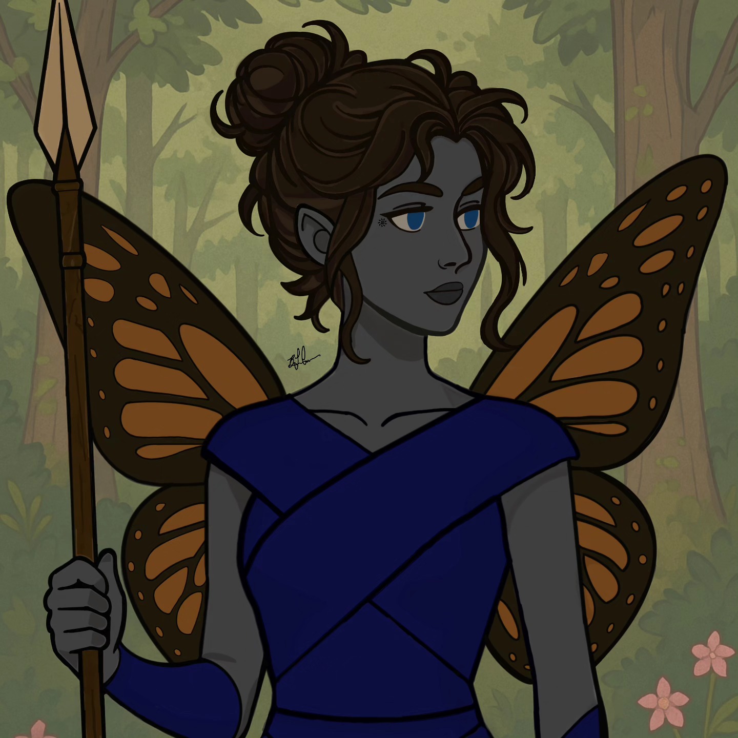 Meet Jae, my darker faerie from the Day Court.

Thank you to @belleluna_author for bringing her to life 🥹🧚‍♀️

You can read Jae's story in the Light of Faerie series, starting with the novella Light and Shadow. (She's the shadow.) She grows so much as the series progresses, and I am so proud of her 🥰

I know it's been a while, but other author news: The Light of Faerie and Outcast series are both getting new covers soon! I'll be sharing those next 😊

Stay magical, my friends

#fantasy #fae #faerie #fantasycharacter #characterart #yafantasybooks #yafantasyreads #fairy #lightoffaerie #fantasyartwork